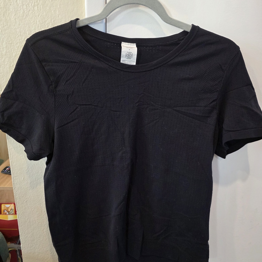 Athleta Black Activewear Top